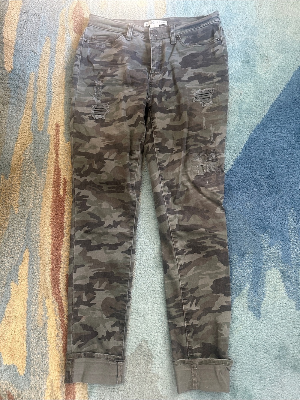 Mudd Skinny Jeans in Olive Green